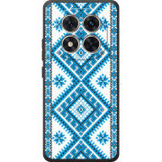 Чохол BoxFace Poco M8 Pro Блакитний Орнамент