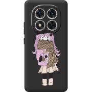 Прозорий чохол BoxFace Poco M8 Pro Winter Morning Girl