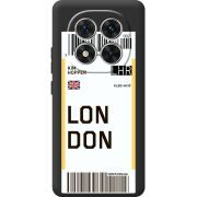 Прозорий чохол BoxFace Poco M8 Pro Ticket London