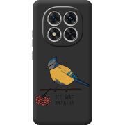 Прозорий чохол BoxFace Poco M8 Pro Синиця і калина