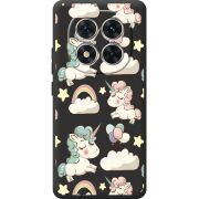 Прозорий чохол BoxFace Poco M8 Pro Unicorns