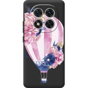 Чохол зі стразами Poco M8 Pro Pink Air Baloon