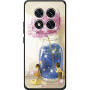 Чохол зі стразами Poco M8 Pro Little Boy and Girl