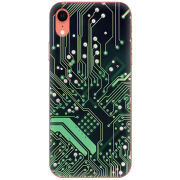 Чехол Uprint Apple iPhone XR Microchip
