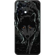 Чорний чохол BoxFace OPPO A6 Pro Wolf