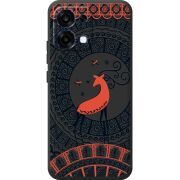 Чорний чохол BoxFace OPPO A6 Pro Ornament