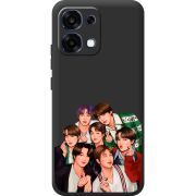 Чорний чохол BoxFace OPPO A6 Pro BTS