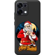 Чорний чохол BoxFace OPPO A6 Pro Cool Santa