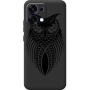 Чорний чохол BoxFace OPPO A6 Pro Owl