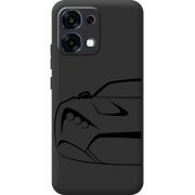 Чорний чохол BoxFace OPPO A6 Pro Sportcar