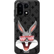 Чорний чохол BoxFace OnePlus 15 looney bunny