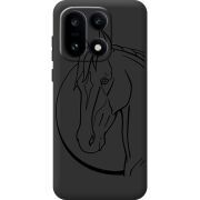 Чорний чохол BoxFace OnePlus 15 Horse