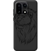 Чорний чохол BoxFace OnePlus 15 Lion