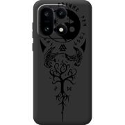 Чорний чохол BoxFace OnePlus 15 Hugin and Munin