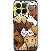 Чохол BoxFace Poco F8 Ultra Sleepy Cats