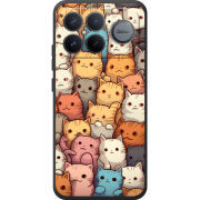 Чохол BoxFace Poco F8 Ultra Котики муркотики