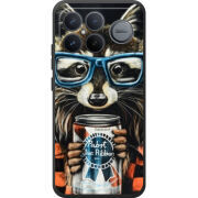 Чохол BoxFace Poco F8 Ultra Енот с банкой