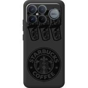 Чорний чохол BoxFace Poco F8 Pro Ultra Black Coffee