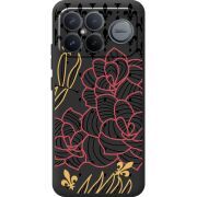 Чорний чохол BoxFace Poco F8 Pro Ultra FranceFlowers