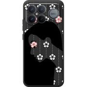 Чорний чохол BoxFace Poco F8 Pro Ultra Flower Hair