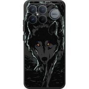 Чорний чохол BoxFace Poco F8 Pro Ultra Wolf