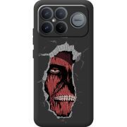 Чорний чохол BoxFace Poco F8 Pro Ultra Нападение на Титана