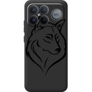 Чорний чохол BoxFace Poco F8 Pro Ultra Wolf