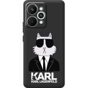 Чорний чохол BoxFace Realme 15 Pro Cat in Black