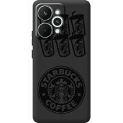 Чорний чохол BoxFace Realme 15 Pro Black Coffee