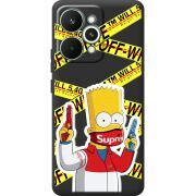 Чорний чохол BoxFace Realme 15 Pro White Bart