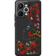 Чорний чохол BoxFace Realme 15 Pro 3D Ukrainian Muse