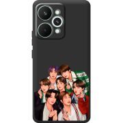Чорний чохол BoxFace Realme 15 Pro BTS