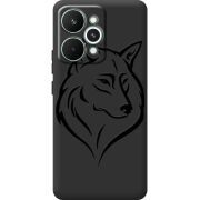 Чорний чохол BoxFace Realme 15 Pro Wolf