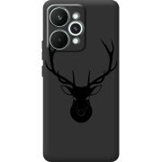 Чорний чохол BoxFace Realme 15 Pro Deer