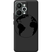Чорний чохол BoxFace Realme 15 Pro Earth
