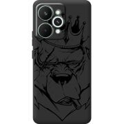 Чорний чохол BoxFace Realme 15 Pro Bear King