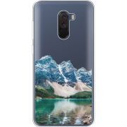 Прозрачный чехол Uprint Xiaomi Pocophone F1 Blue Mountain