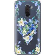 Прозрачный чехол Uprint Xiaomi Pocophone F1 Spring Bird