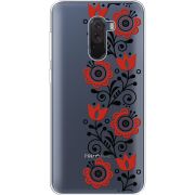 Прозрачный чехол Uprint Xiaomi Pocophone F1 Ethno Ornament