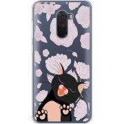 Прозрачный чехол Uprint Xiaomi Pocophone F1 Meow