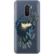 Прозрачный чехол Uprint Xiaomi Pocophone F1 Eagle