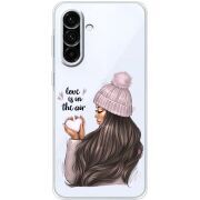 Прозорий чохол BoxFace Samsung Galaxy A37 5G (A376) love is in the air