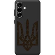 Чорний чохол BoxFace Samsung Galaxy A37 5G (A376) Ukrainian Trident