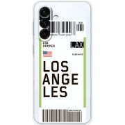 Прозорий чохол BoxFace Samsung Galaxy A57 5G (A576) Ticket Los Angeles