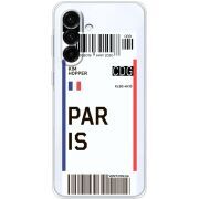 Прозорий чохол BoxFace Samsung Galaxy A57 5G (A576) Ticket Paris