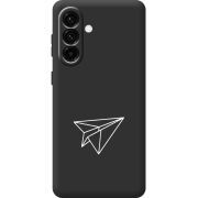 Чорний чохол BoxFace Samsung Galaxy A57 5G (A576) Paper Plane