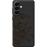 Чорний чохол BoxFace Samsung Galaxy A57 5G (A576) Chinese Dragon