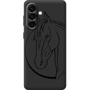Чорний чохол BoxFace Samsung Galaxy A57 5G (A576) Horse
