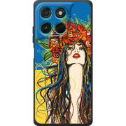 Чохол BoxFace Moto G57 Power Ukraine Girl