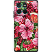 Чохол BoxFace Moto G57 Power Tropical Flowers